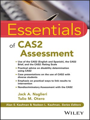 cover image of Essentials of CAS2 Assessment